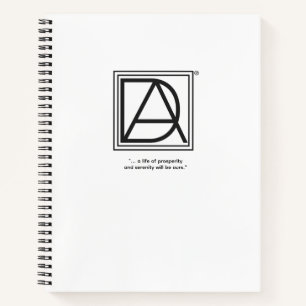 D.A.-Spiralnotizbuch Notizbuch