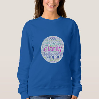 D.A. Wortwolken-Shirt Sweatshirt