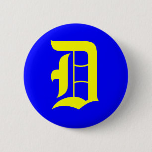 D - ALTE ENGLISCH BUTTON