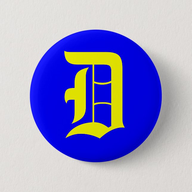 D - ALTES ENGLISCH BUTTON (Vorderseite)