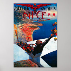 D' Aviation in Nizza, Frankreich-Poster Poster