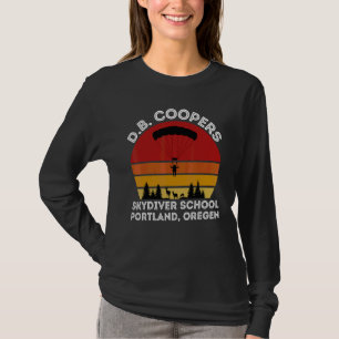 D B Cooper Fallschirmschule Portland Oregon 2 T-Shirt