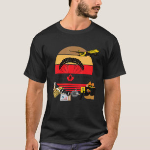 D B Cooper Mystery Man Hijack Skydive 1971 T-Shirt