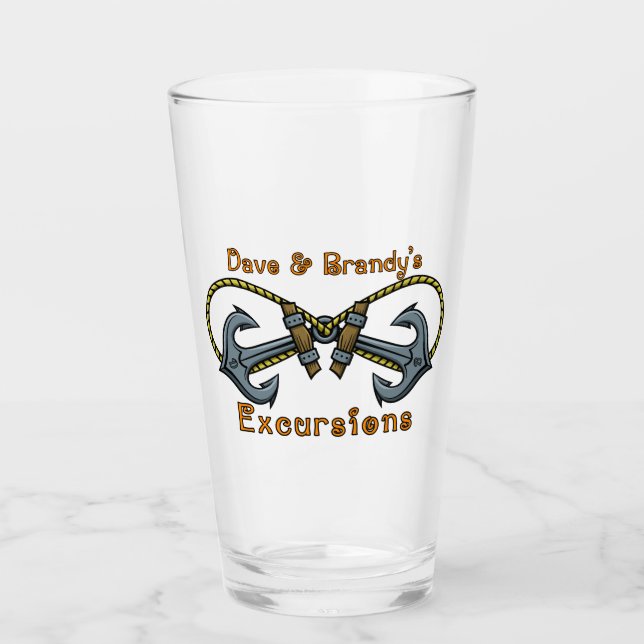 D&B Exkursionen Glass Tumbler (Vorderseite)