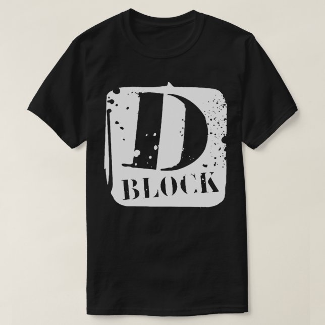 D Block Music Essential T-Shirt (Design vorne)