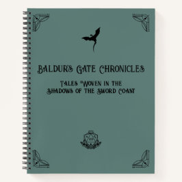 D&D Kampagne Chronicle Notebook Notizbuch