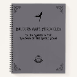 D&D Kampagne Chronicle Notebook Notizbuch