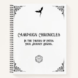 D&D Kampagne Chronicle Notebook Notizbuch