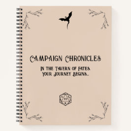 D&D Kampagne Chronicle Notebook Notizbuch