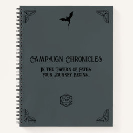D&D Kampagne Chronicle Notebook Notizbuch