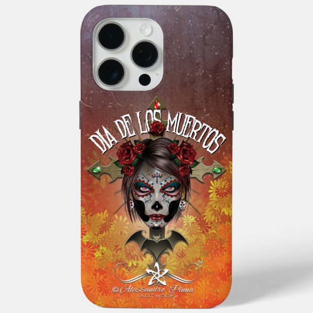 D.D.L.M. La Catrina Case-Mate iPhone Hülle (Rückseite)