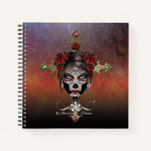 D.D.L.M. La Catrina Notizbuch