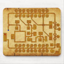 D&d-Mausunterlage-Karte