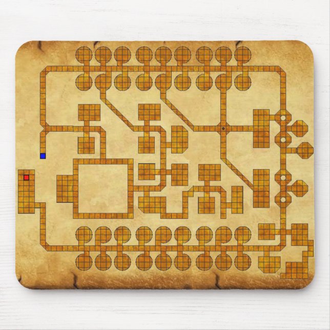 D&d-Mausunterlage-Karte Mousepad (Vorne)