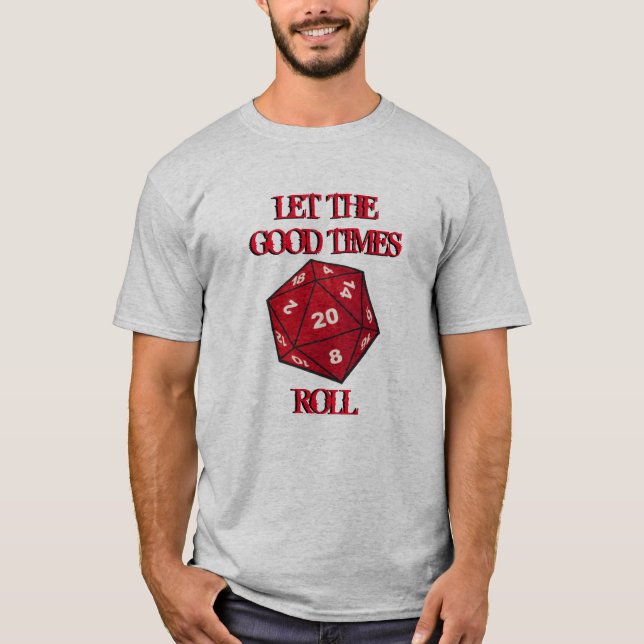 D&D Roll T-Shirt (Vorderseite)