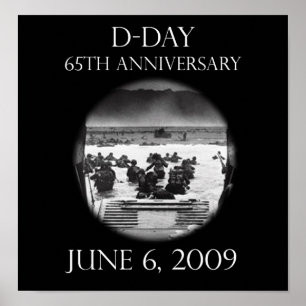 D-Day 65-Jahr-Poster Poster