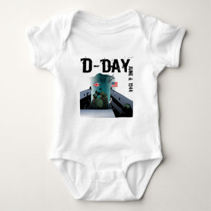 D-DAY 6. Juni 1944 Baby Strampler