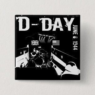 D-DAY 6. Juni 1944 Button