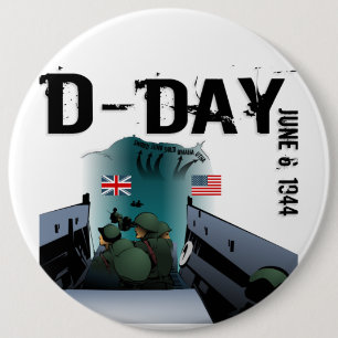 D-DAY 6. Juni 1944 Button