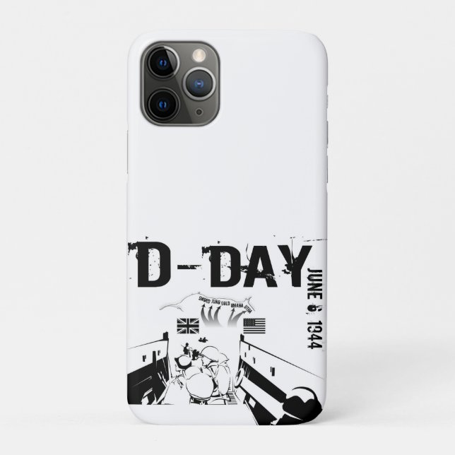 D-DAY 6. Juni 1944 Case-Mate iPhone Hülle (Rückseite)