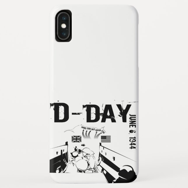D-DAY 6. Juni 1944 Case-Mate iPhone Hülle (Rückseite)