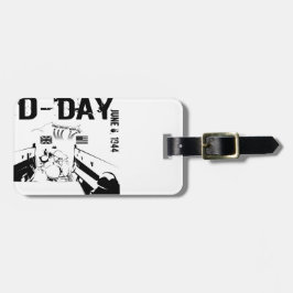 D-DAY 6. Juni 1944 Gepäckanhänger