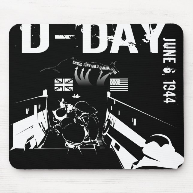 D-DAY 6. Juni 1944 Mousepad (Vorne)