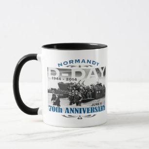 D-Day 70 Jubiläum Kampf der Normandie Tasse