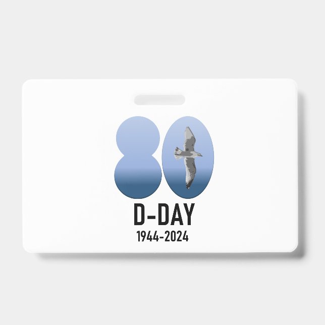 D-Day 80 - 1944-2024 Ausweis (Vorderseite)