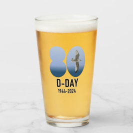 D-Day 80 - 1944-2024 Glas