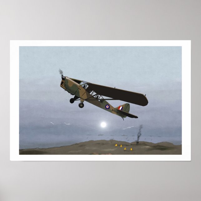 D-Day Eyes im Himmel Poster (Vorne)