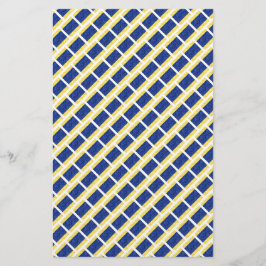 D Delta Nautical Mini Wrapping Paper | Grundlegend Flyer