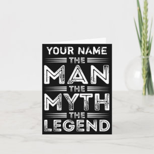 D Der Mann Der Mythos Die Legende Karte