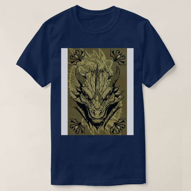 d des Drachen T-Shirt (Design vorne)