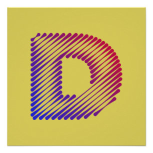 D FÜR DONALD POSTER