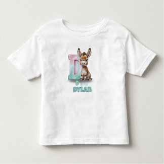 D is for Dylan – Personalized Toddler T-Shirt 