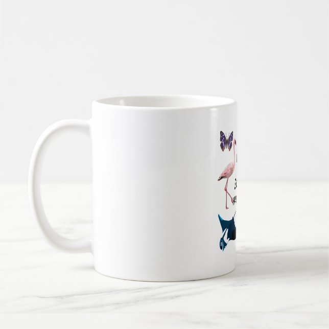D ist für Daddy Zookeeper Kaffeetasse (Links)