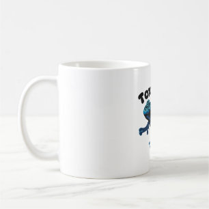D ist für Dart Frog. Kaffeetasse