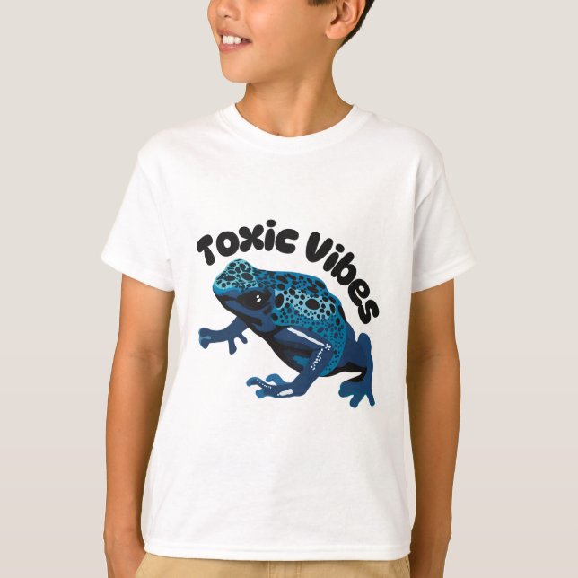 D ist für Dart Frog. T-Shirt (Vorderseite)