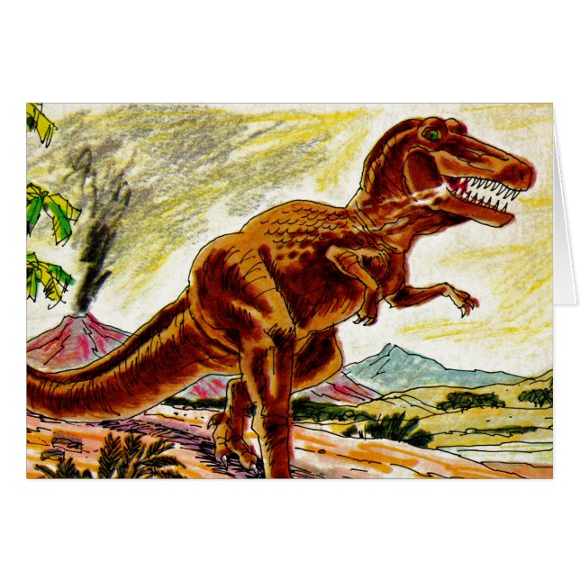 D ist für Dinosaurier (Vorderseite (Horizontal))