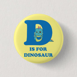 d ist für Dinosaurier_2 gelbe Creme Button