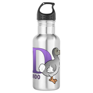 D ist für Dodo Edelstahlflasche
