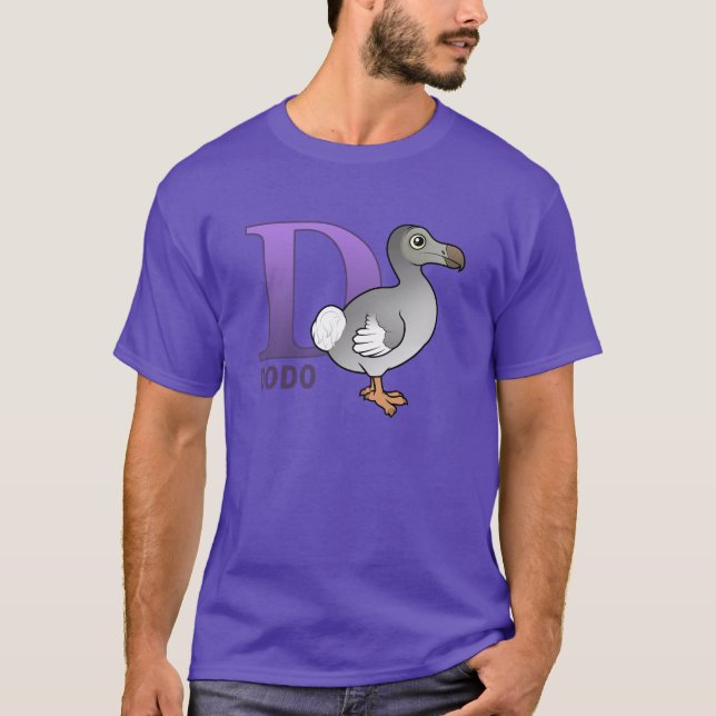 D ist für Dodo T-Shirt (Vorderseite)