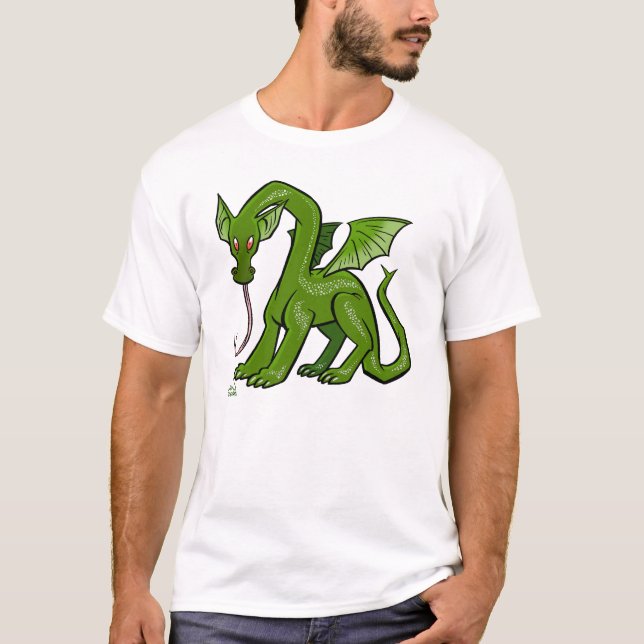 d ist für Drachen T-Shirt (Vorderseite)