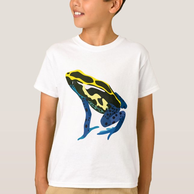 D ist für Dyeing Dart Frog T-Shirt (Vorderseite)