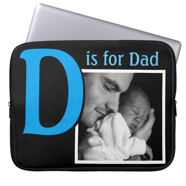 D ist für Vater Laptopschutzhülle (Vorderseite)