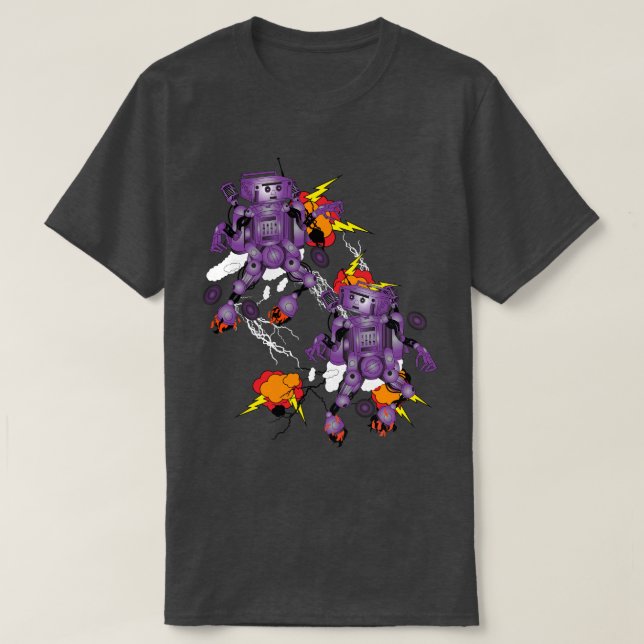 D.J Roboto T-Shirt (Design vorne)