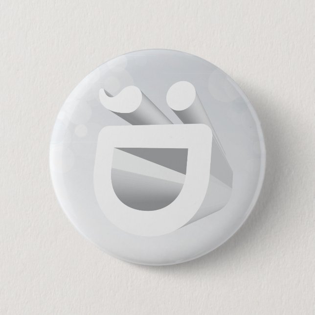 : D-Knopf Button (Vorderseite)