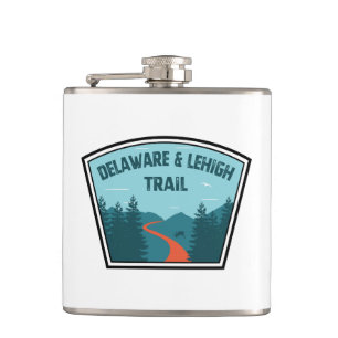 D&L Trail Pennsylvania Flachmann