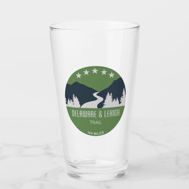 D&L Trail Pennsylvania Glas (Vorderseite)